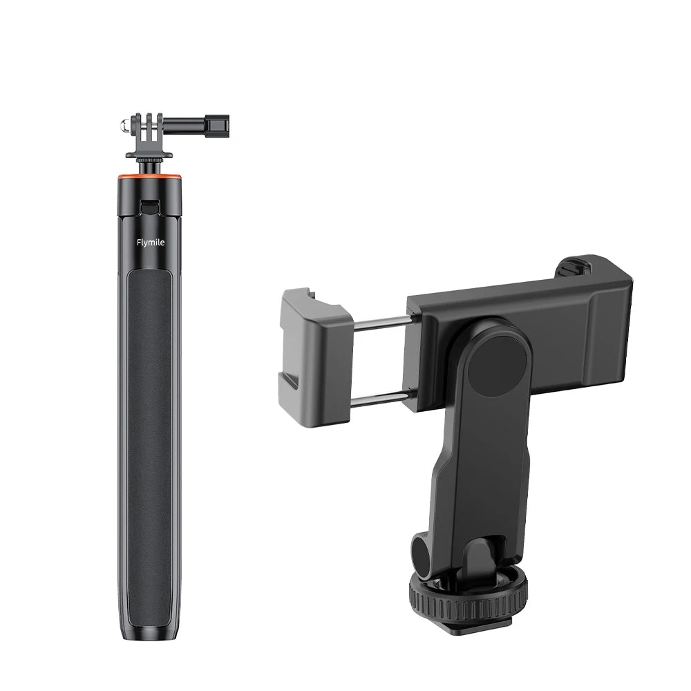 Portable Selfie Stick Tripod with 1/4″ Mount – Vlog & Live Stream