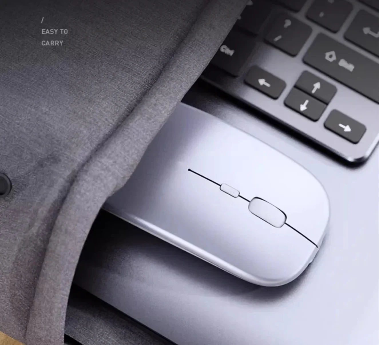 Bluetooth Wireless Mouse with Rechargeable Battery – Universal Dual-Hand Use