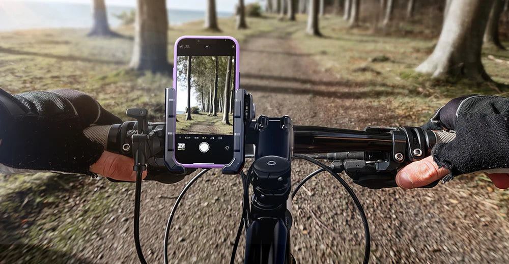 Bicycle Phone Holder JR-ZS266 – Secure Triple Protection Handlebar Mount