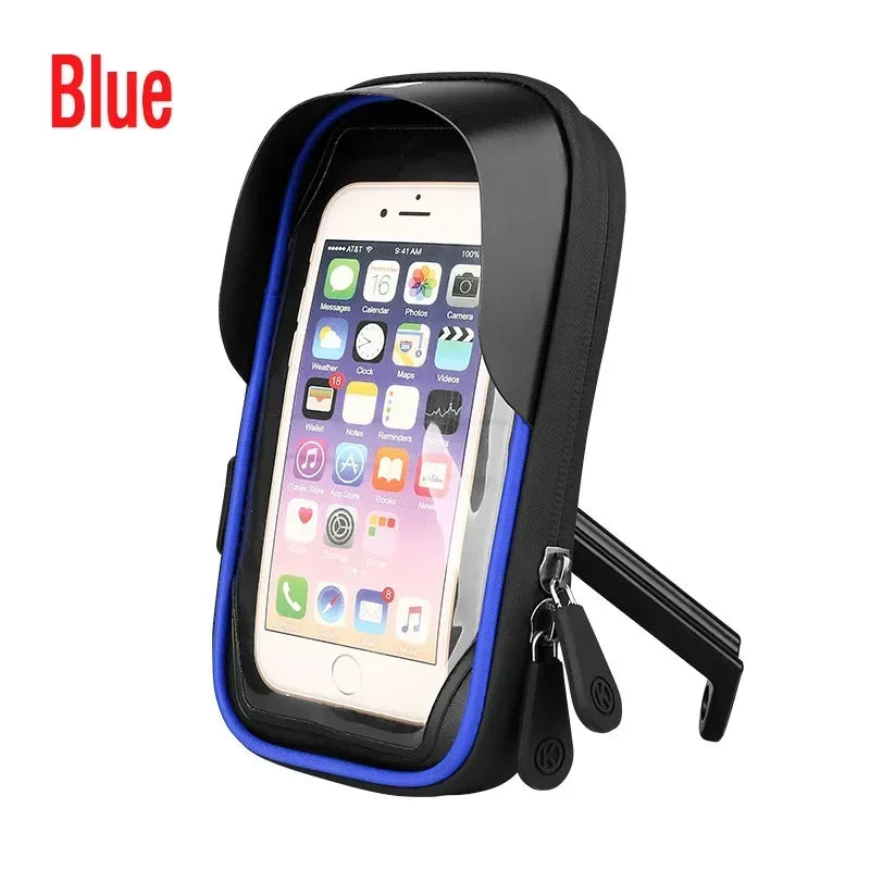 Handlebar Phone Holder Bag – Touch Screen Bike & Motorcycle Mount