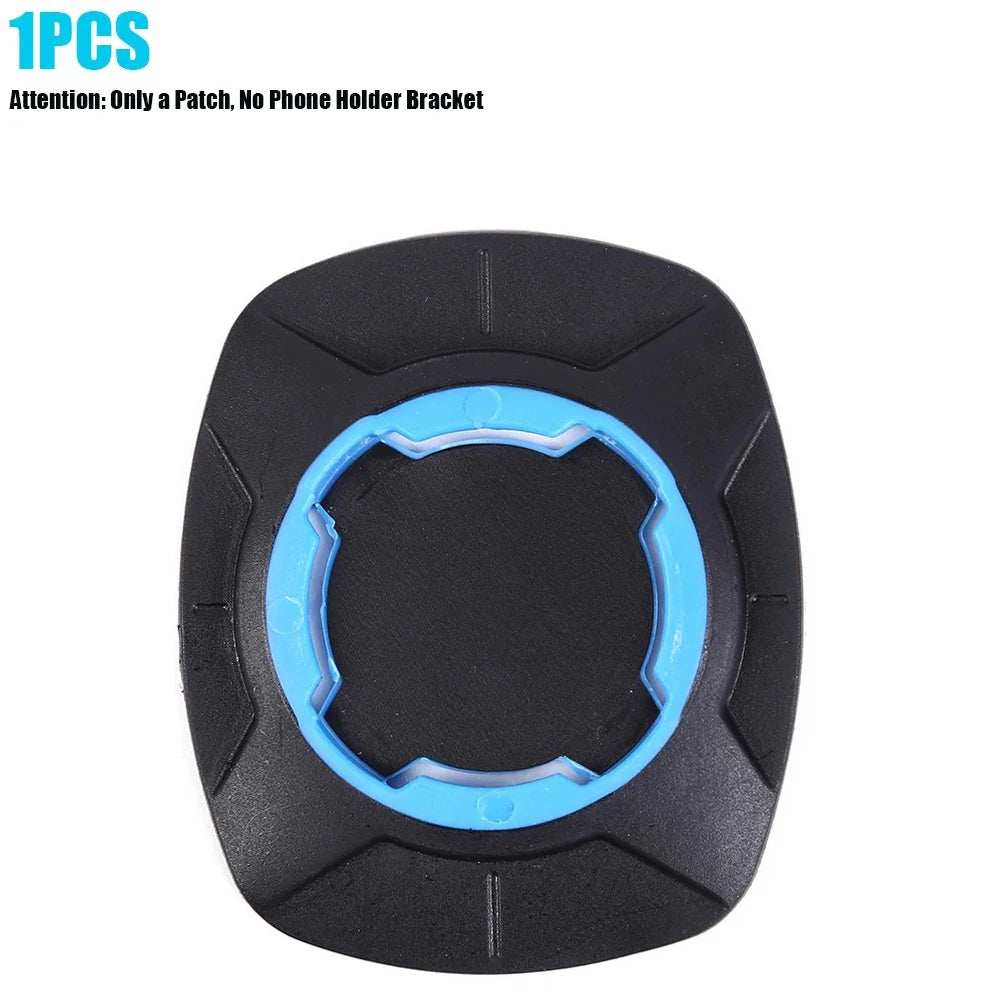 360° Rotating Bicycle & Motorcycle Phone Holder – Shockproof Rear-View Mirror Mount (4.7–7.2″)