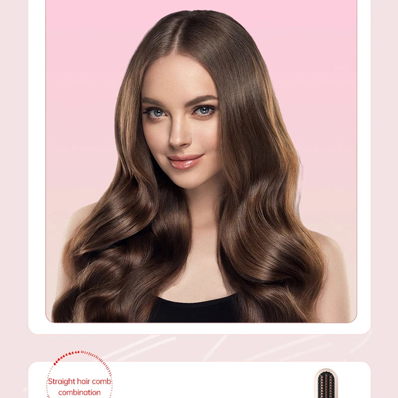 Automatic Rotating Hair Curler – 32mm Ceramic Wave Curling Iron with Interchangeable Barrels