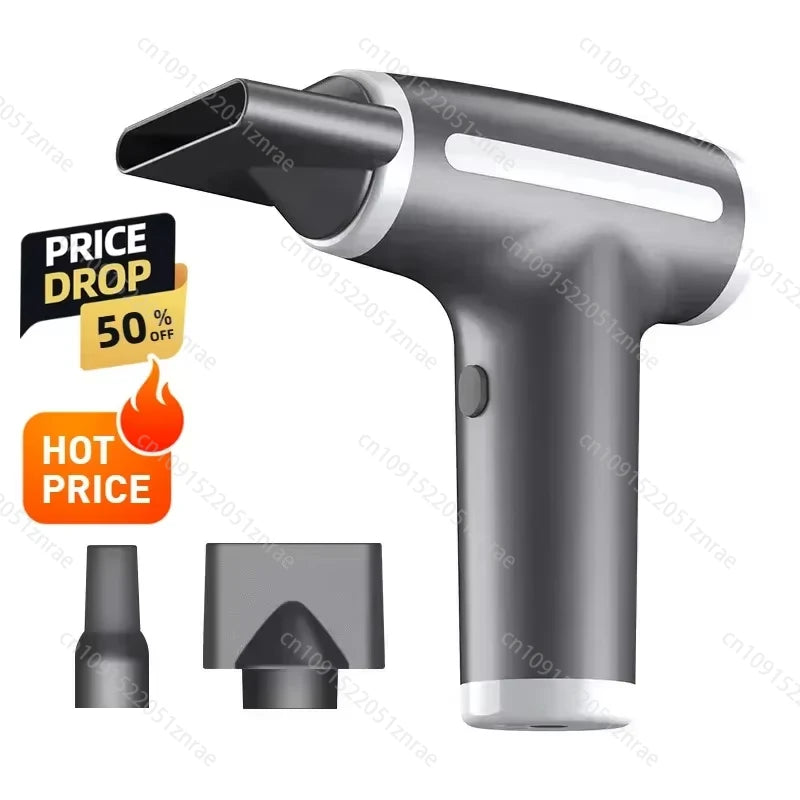 CHUBAN 4-in-1 Wireless Hair Dryer – USB Rechargeable Ionic Travel Blower