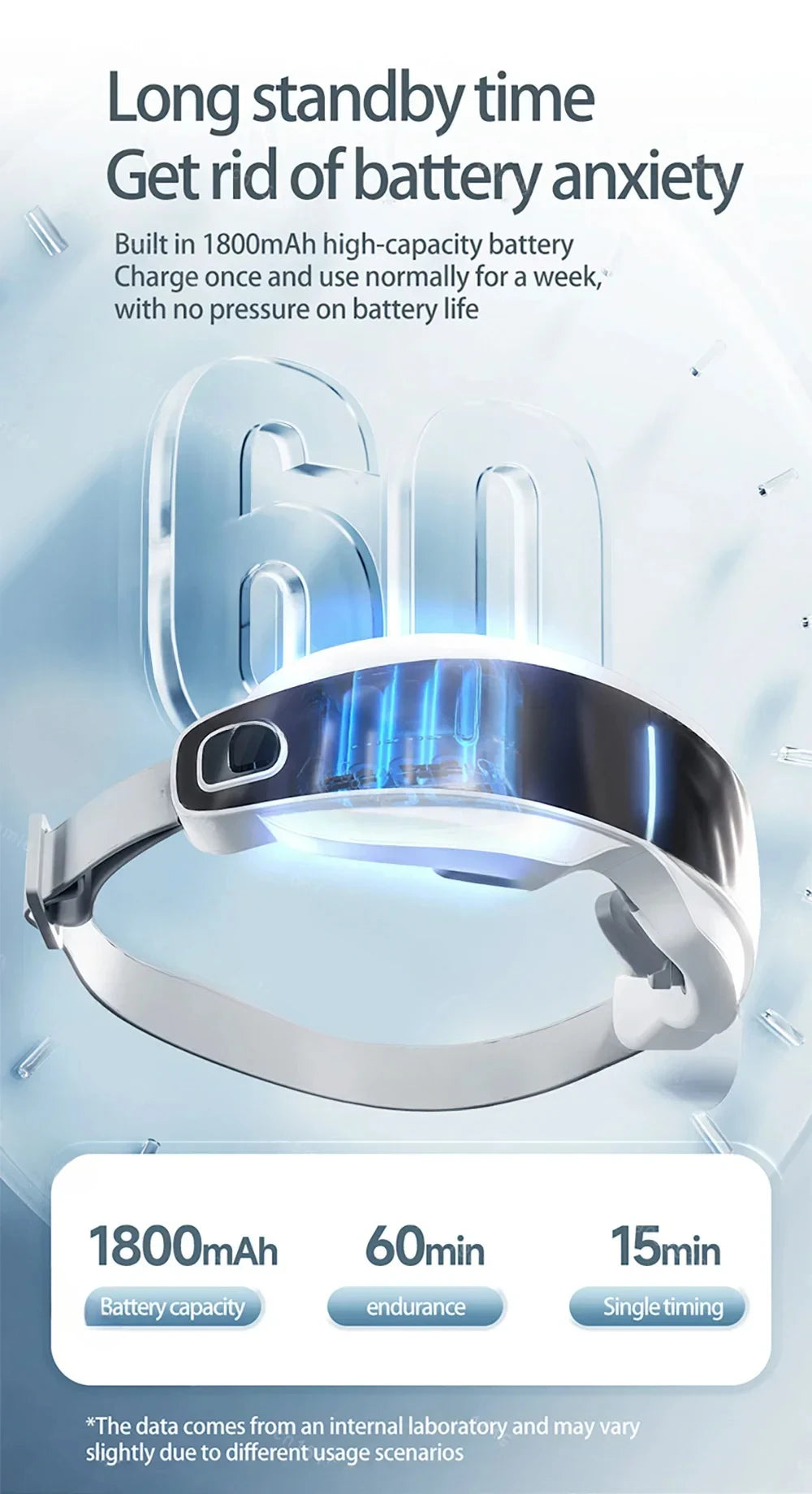 BXA / MERALL Eye Atomization Massager – Acupressure Glasses for Eye Relaxation