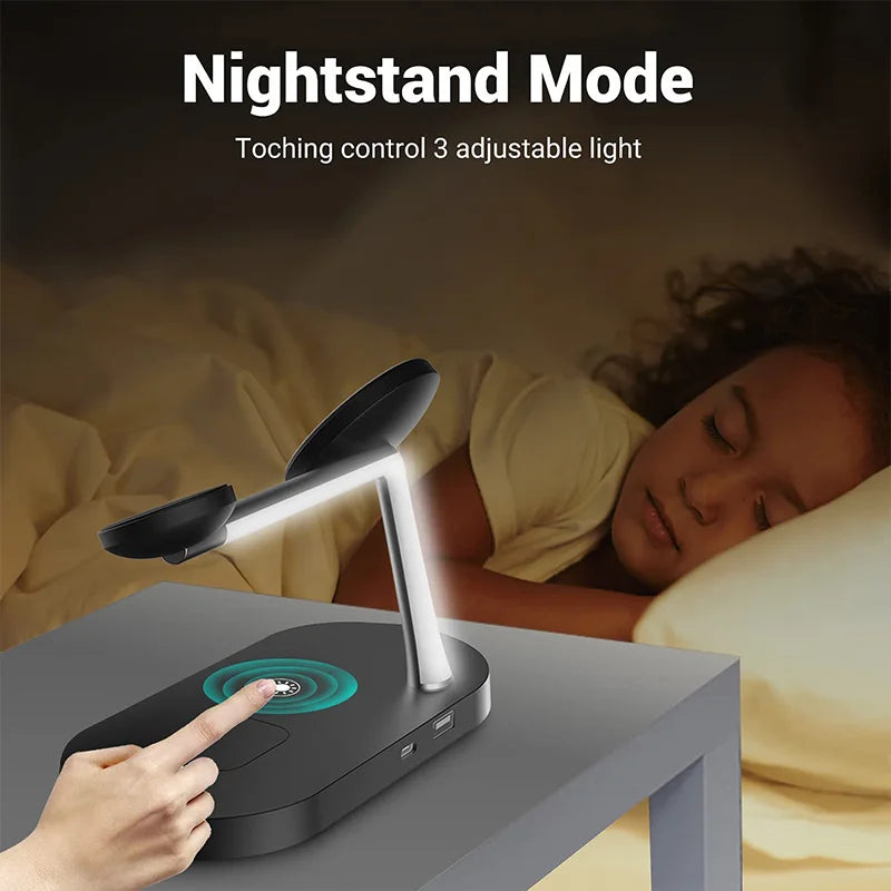 MagSafe Wireless Charging Station with LED Indicator – Apple Only