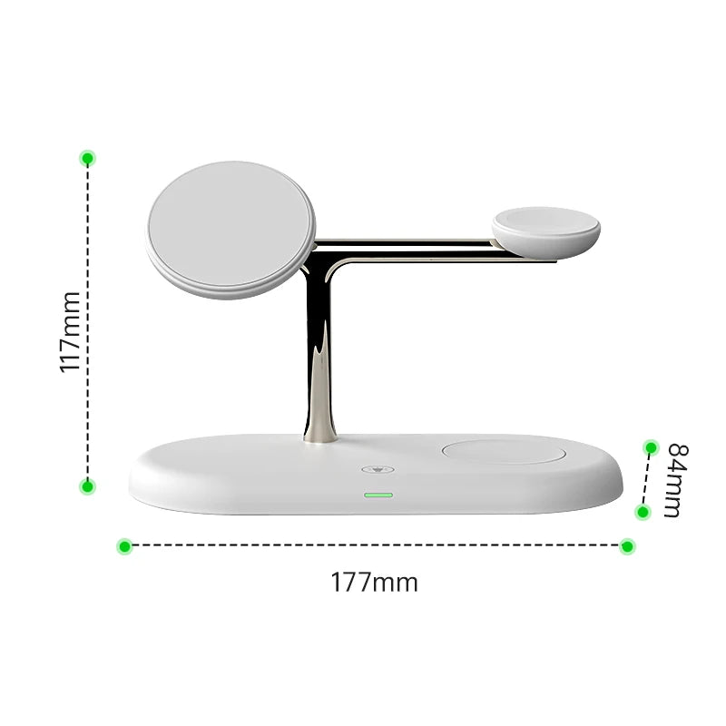 MagSafe Wireless Charging Station with LED Indicator – Apple Only