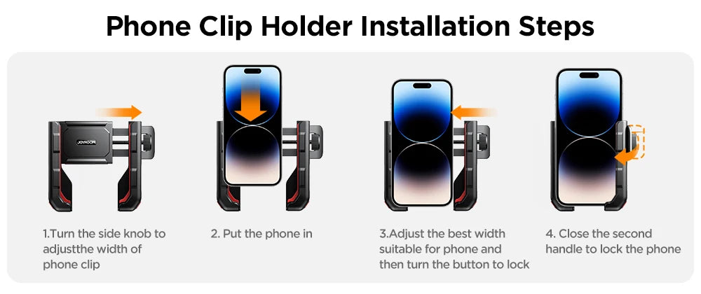 Universal Bike Phone Mount – 360° Adjustable Holder for 4.7–7 Inch Phones