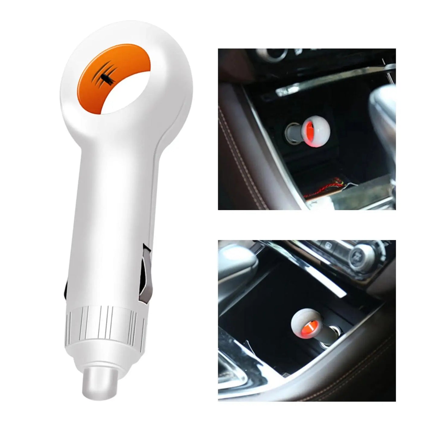 SONONIA Mini Car Air Purifier with Negative Ions – Plug-In Portable Deodorizer for Vehicle & Small Spaces