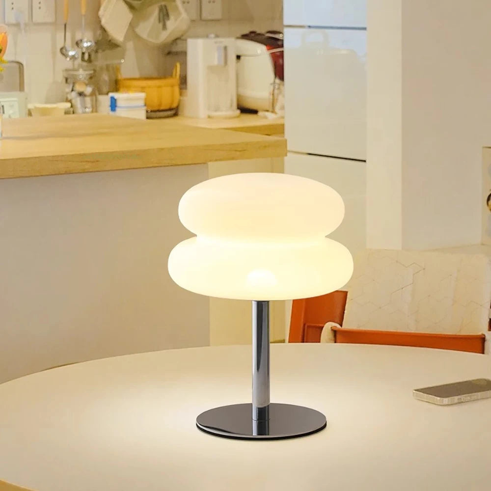 Topwinson LED Mushroom Night Light | USB Rechargeable, 3-Color Dimmable Bedside Lamp