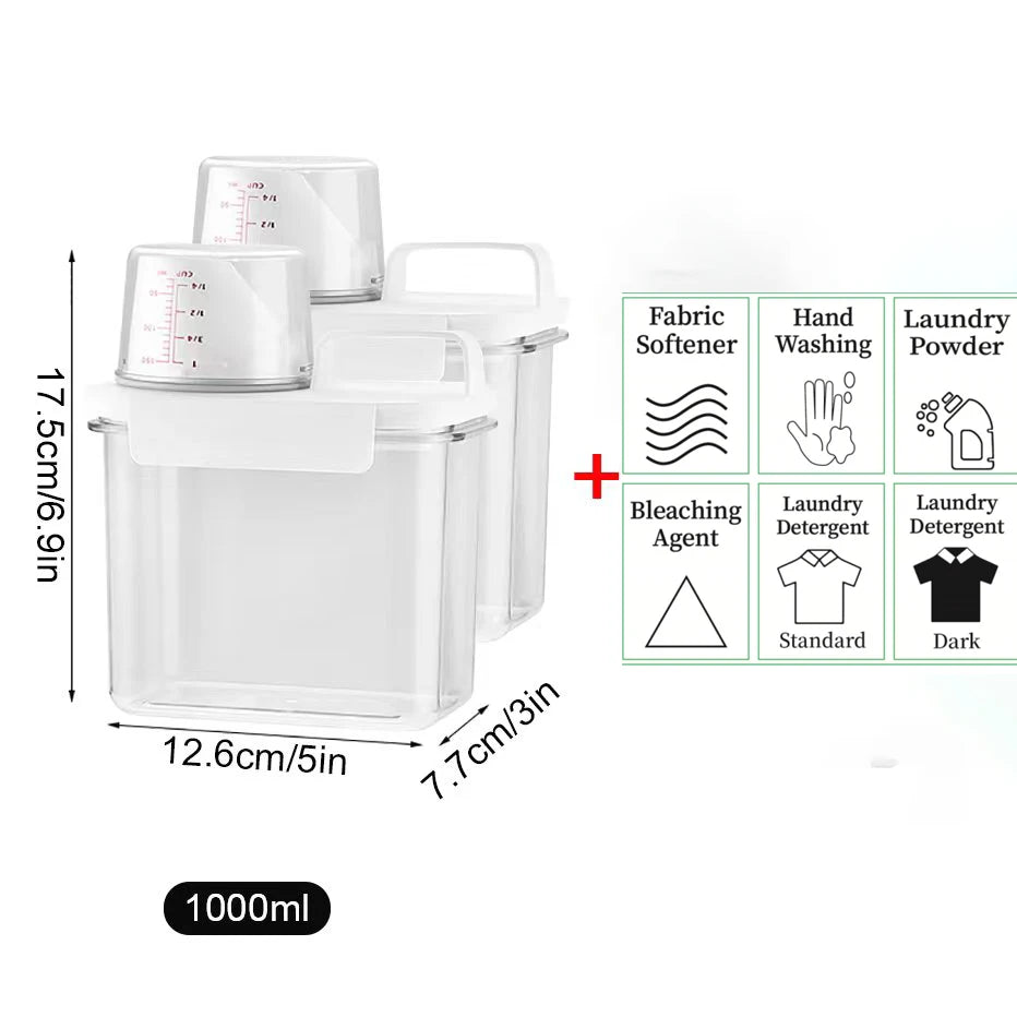 Laundry Detergent Dispenser – Airtight & Refillable