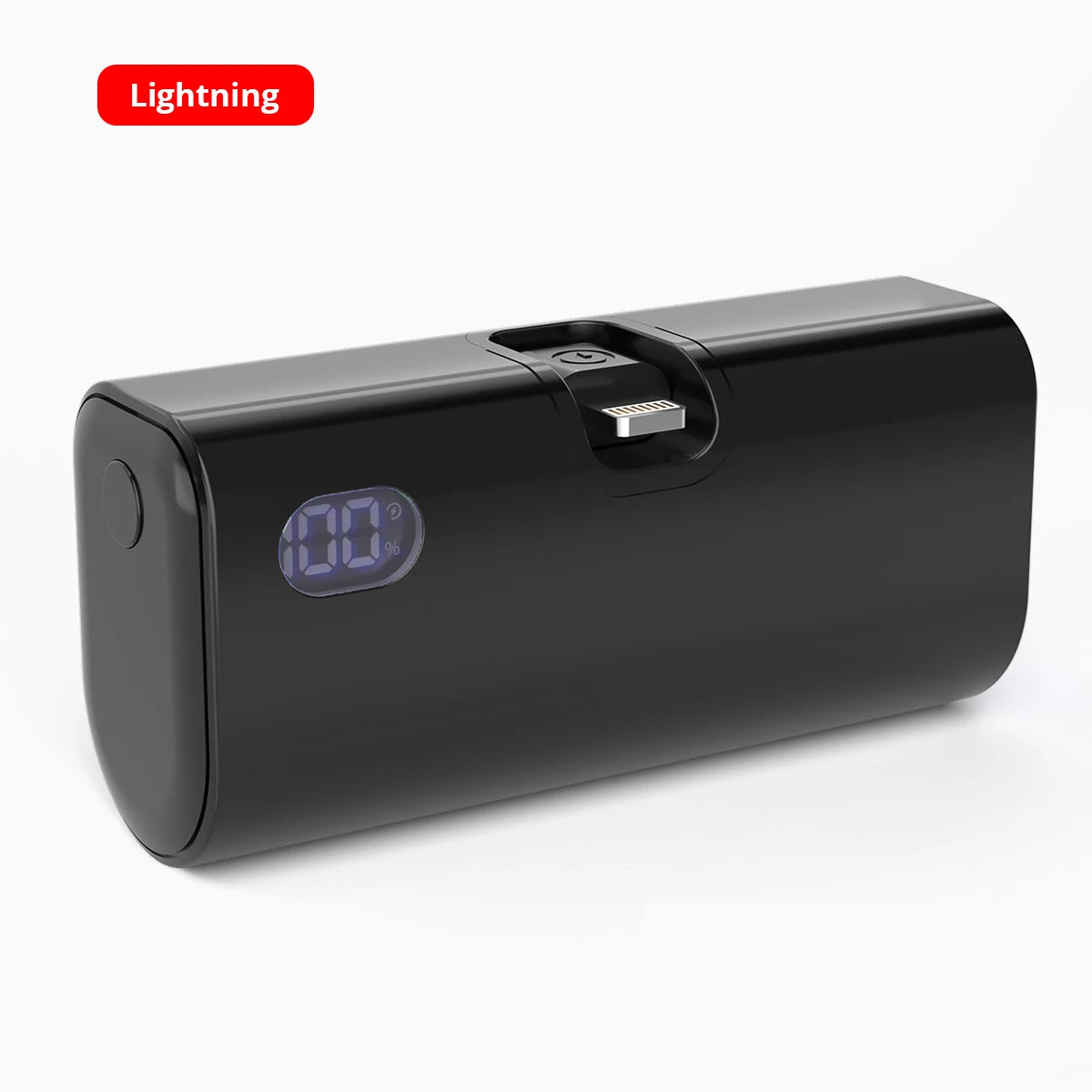 Pocket Power Bank 5000mAh – 22W PD Fast Charge with Foldable Plug