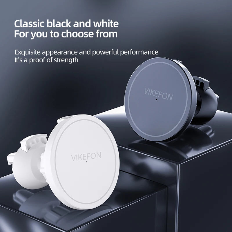 30W MagSafe-Style Car Charger – Magnetic Air Vent Phone Mount