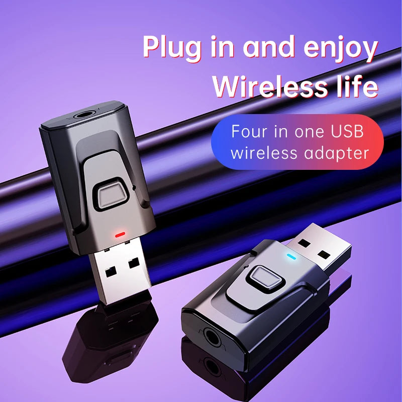 VAORLO 2-in-1 Bluetooth Audio Transmitter & Receiver