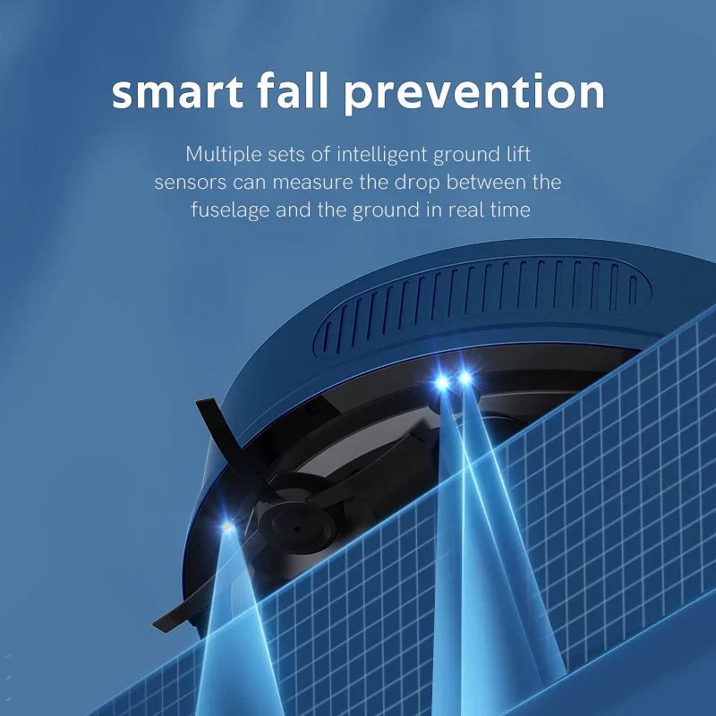 OBOW AI Smart Robot Vacuum & Mop – 2000Pa Suction, App Control, 80-Min Runtime