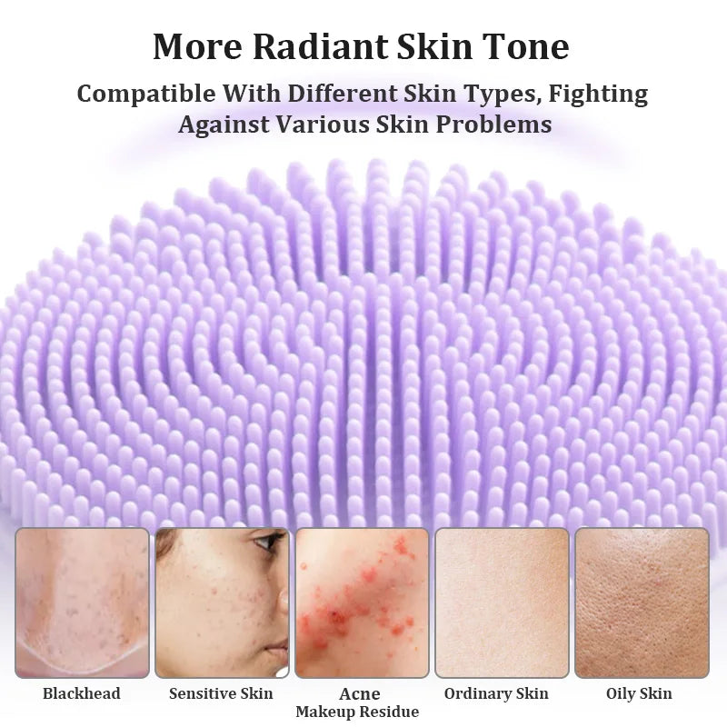 Sonic Facial Cleansing Brush SK0308 – USB Rechargeable Deep Pore Cleanser