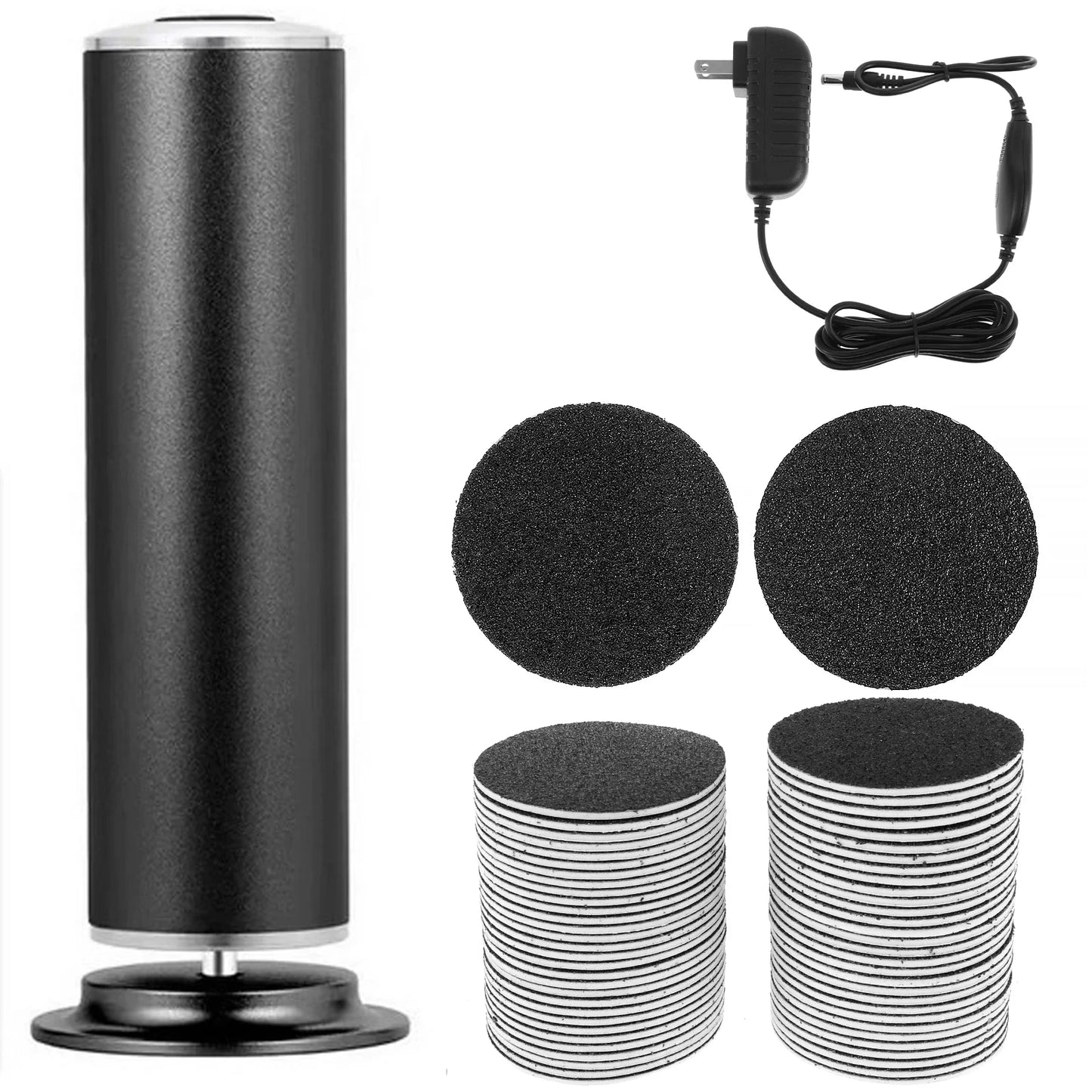 Electric Foot Callus Remover – Professional Aluminum Pedicure Grinder with Adjustable Speed