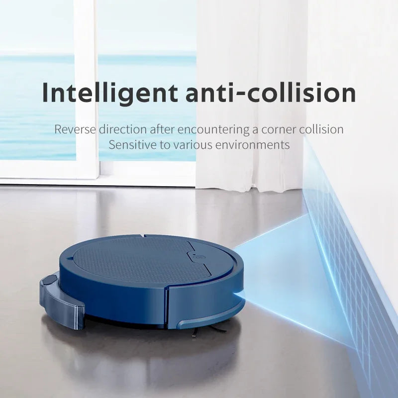 OBOW AI Smart Robot Vacuum & Mop – 2000Pa Suction, App Control, 80-Min Runtime