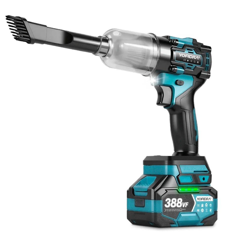 Yofidra F02-ES 1200W Turbo Air Duster & Vacuum Blower – 110m/s High-Speed Electric Cleaner