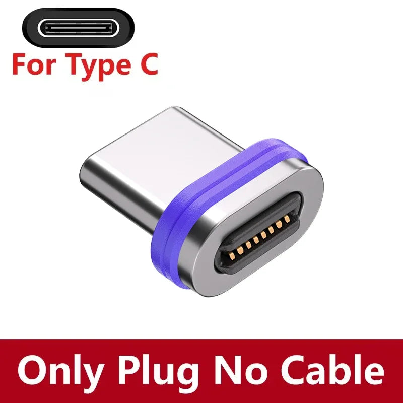 240W PD Magnetic Type-C to Type-C Cable – 16-Pin Fast Charge for Laptops & Phones