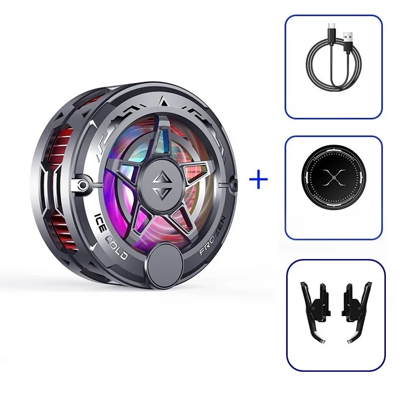 K20 Universal Magnetic Phone Cooler for Gaming | Digital Display