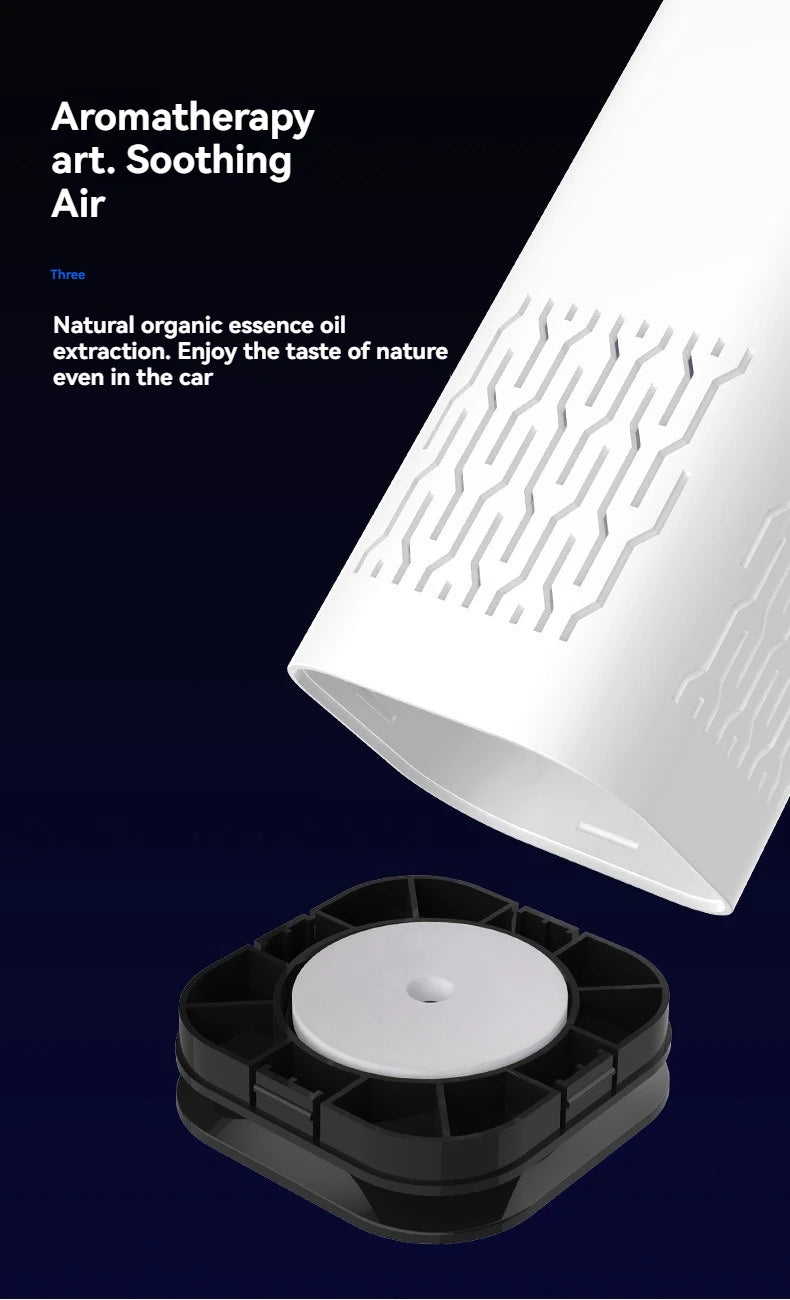 KUALOOL Compact Air Purifier – Portable Deodorizer for Car & Small Spaces