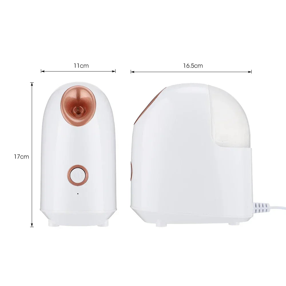 Miitina Hot & Cold Nano Facial Steamer – Ionic SPA Face Moisturising & Skin Rejuvenation Device