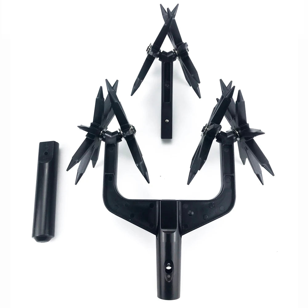 QDS Lawn Aerator Tool Push Style Soil Spike Aerator for Garden & Lawn Care