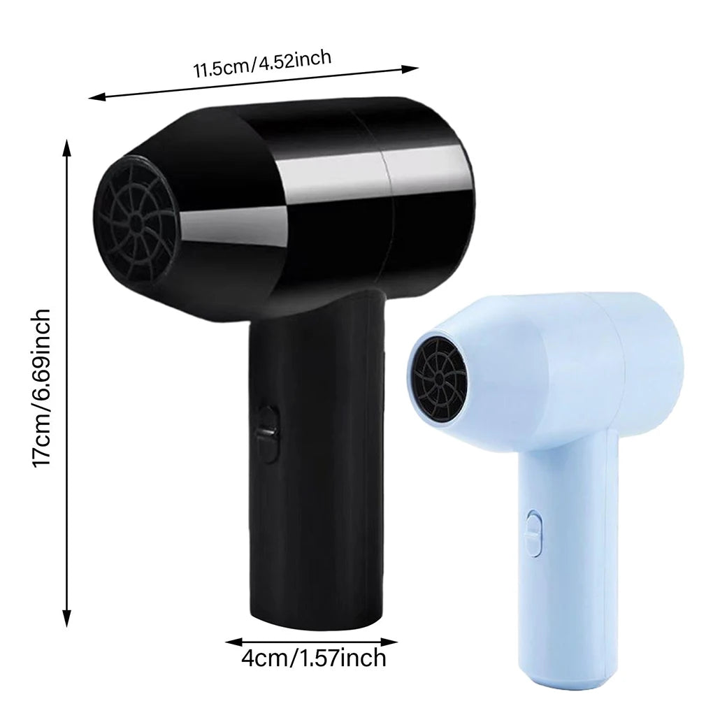 NianLenss Portable Wireless Hair Dryer – Low-Noise Cold Air Styling Tool