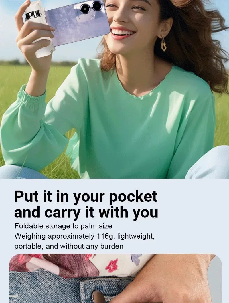 Bluetooth Selfie Stick Tripod – Aluminum Extendable Phone Stand with Remote Control