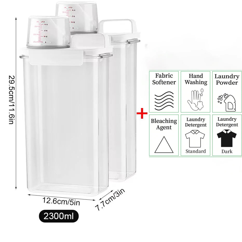 Laundry Detergent Dispenser – Airtight & Refillable