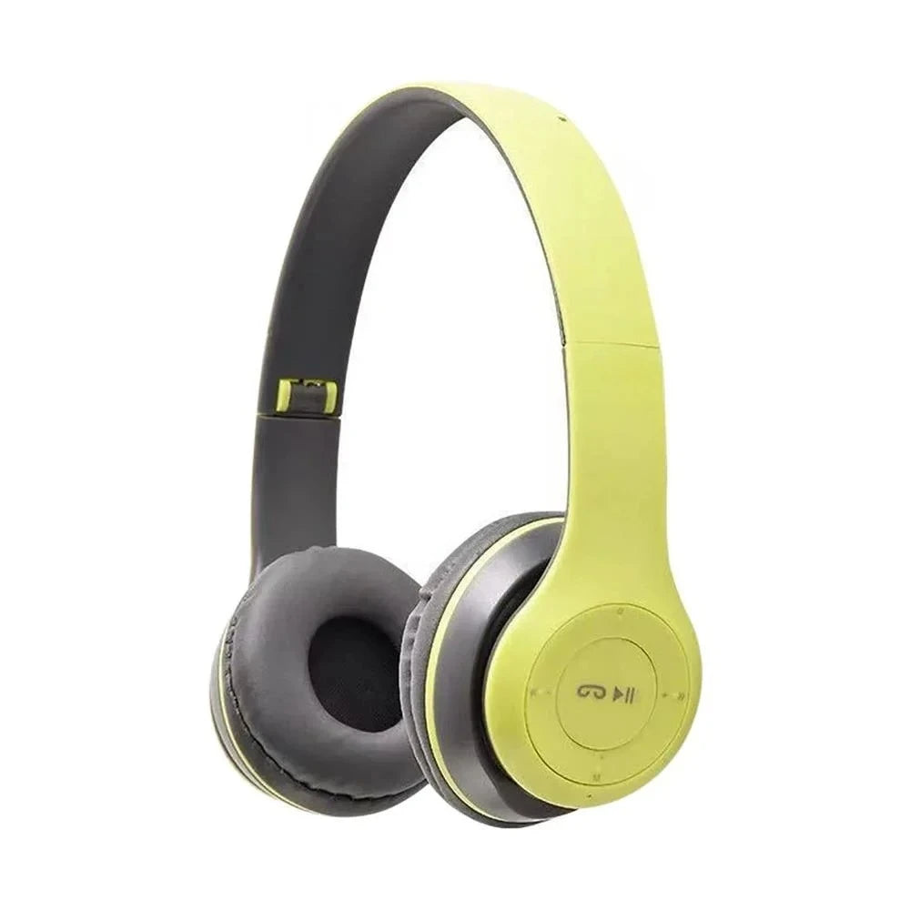 P47 Wireless Gaming Headphones – Over-Ear Bluetooth Headset with Mic & Noise Cancelling