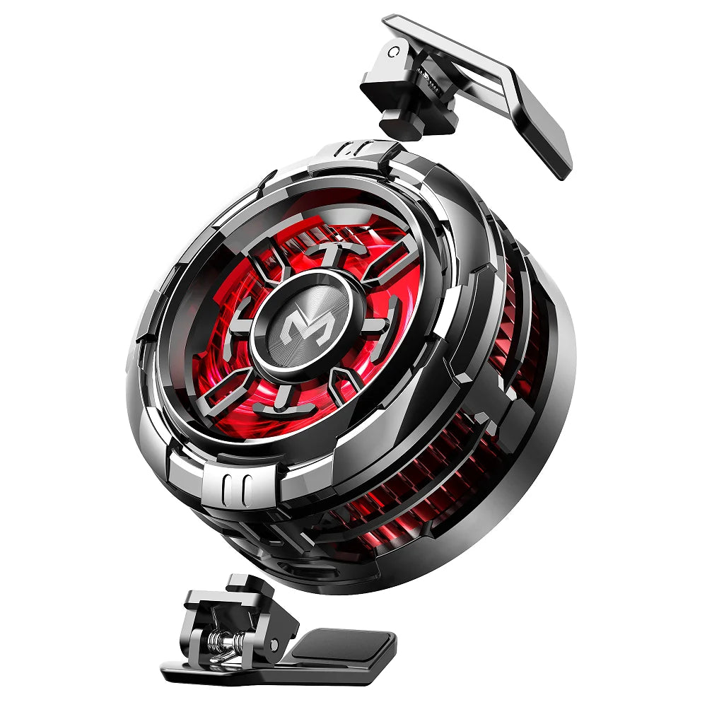 Universal Phone Cooler with Battery | Magnetic & Clip Cooling Fan for Gaming