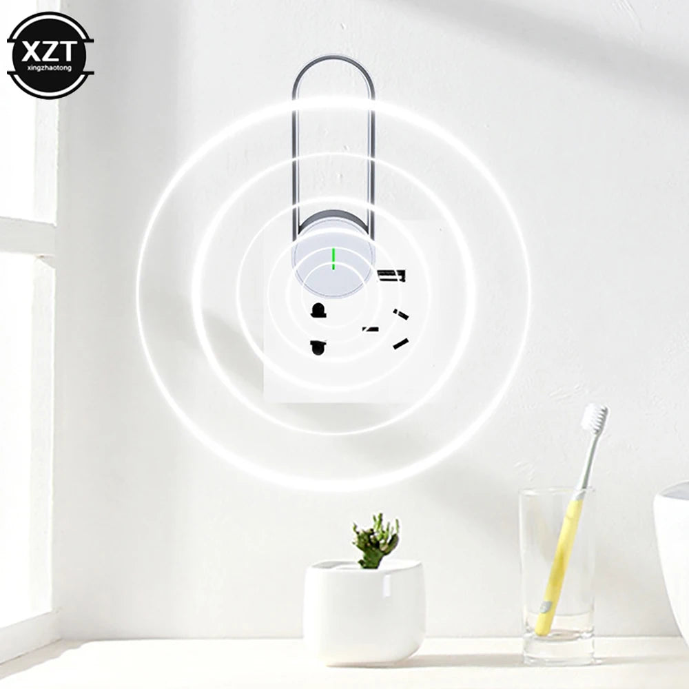 WYMECT Battery-Powered Air Ionizer – Automatic Odor Absorption Purifier for Car, Home & Hotel Rooms
