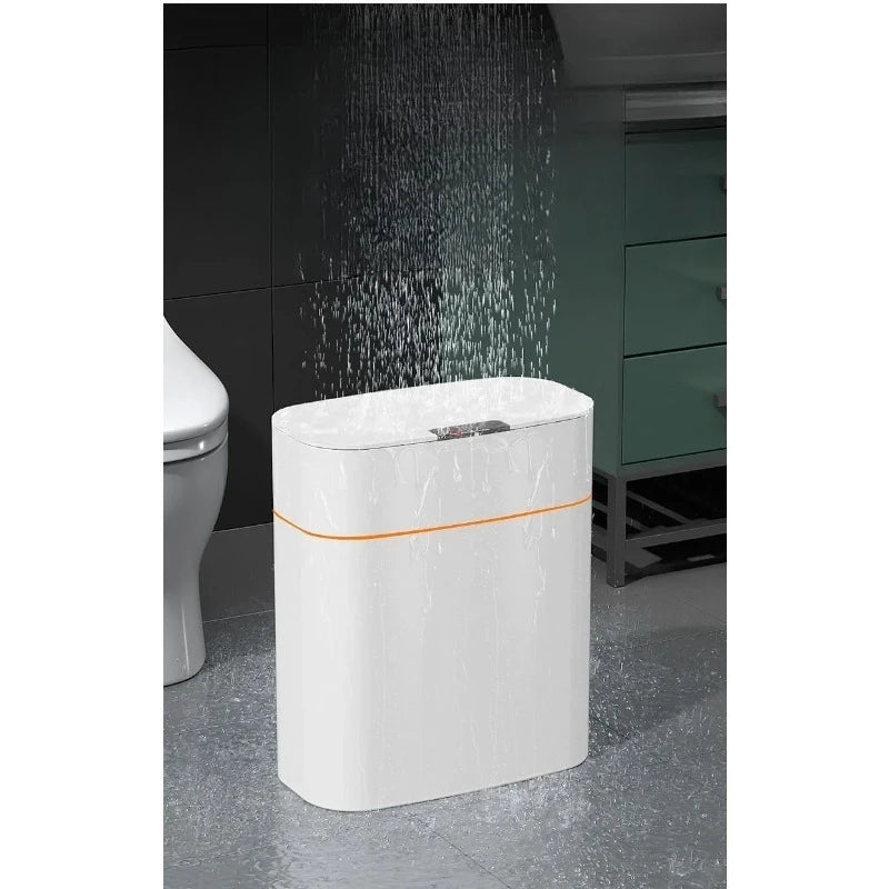 Automatic Sensor Trash Can – Touchless Induction Waste Bin for Home & Bathroom