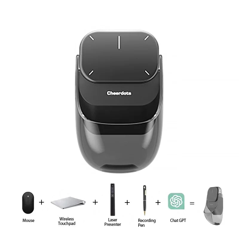 Cheerdots 2 Smart Wireless Air Mouse – Bluetooth Remote for Presentation & Video Control