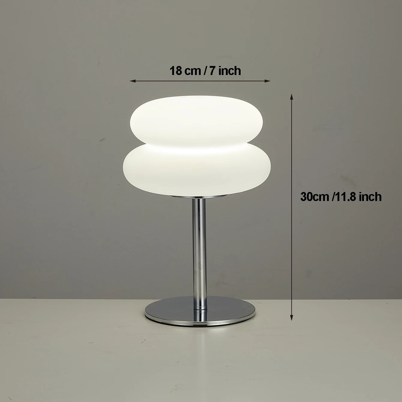 Topwinson LED Mushroom Night Light | USB Rechargeable, 3-Color Dimmable Bedside Lamp