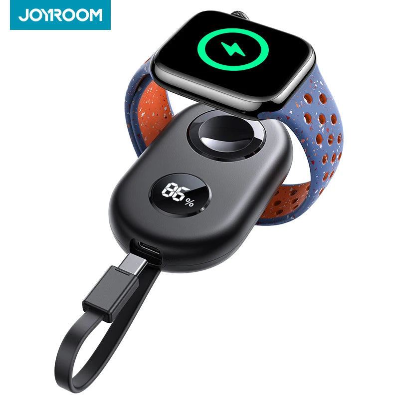 Mini Power Bank for Apple Watch – USB-C Wireless iWatch Charger (JR-W09)
