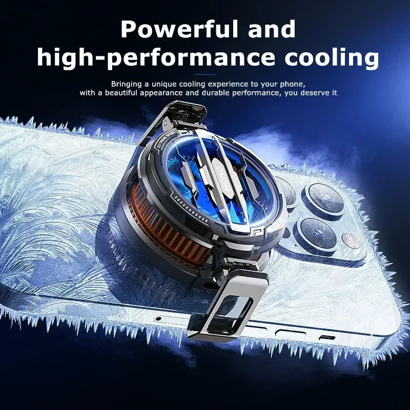 CX07 Mobile Phone Cooler 15W | Magnetic & Back-Clip True Ice Radiator