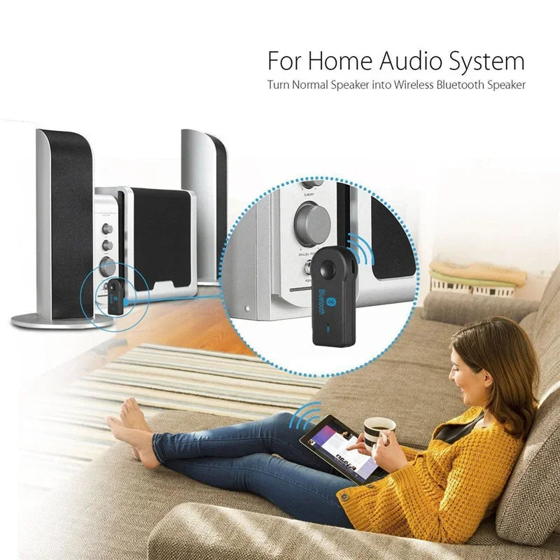 Tideboom 2-in-1 Bluetooth 5.0 Receiver & Transmitter Adapter
