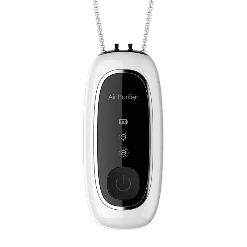 Wearable air Purifier Necklace High Efficiency Energy Saving Negative Ions 60h Long Endurance Personal Portable air Cleaner