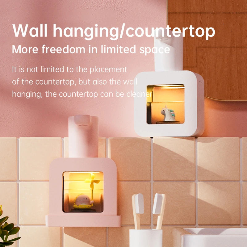Cute Touchless Foam Soap Dispenser for Kids
