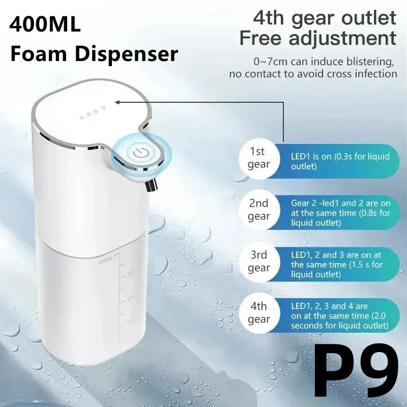 XIAOMI Automatic Foam Soap Dispenser | Touchless Infrared Sensor | USB Rechargeable Hand Wash Dispenser
