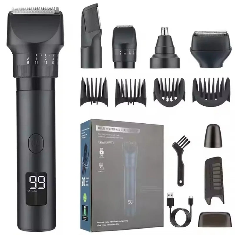 Xiaomi Multi-Purpose Hair Trimmer – Wet & Dry Grooming for Face, Body, Nose & Beard