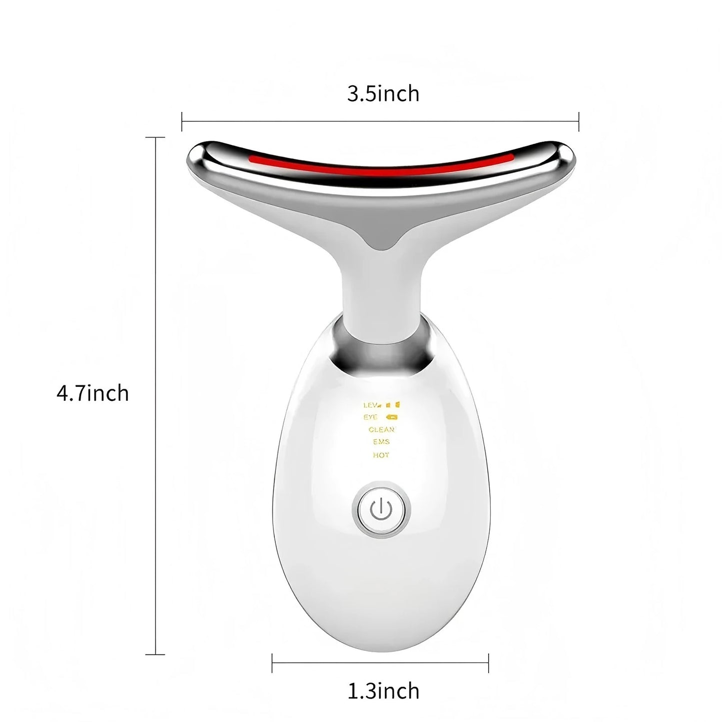 VIMYSHOW ES1081 Neck Massager – LED EMS Anti-Wrinkle Face Sculpting Tool
