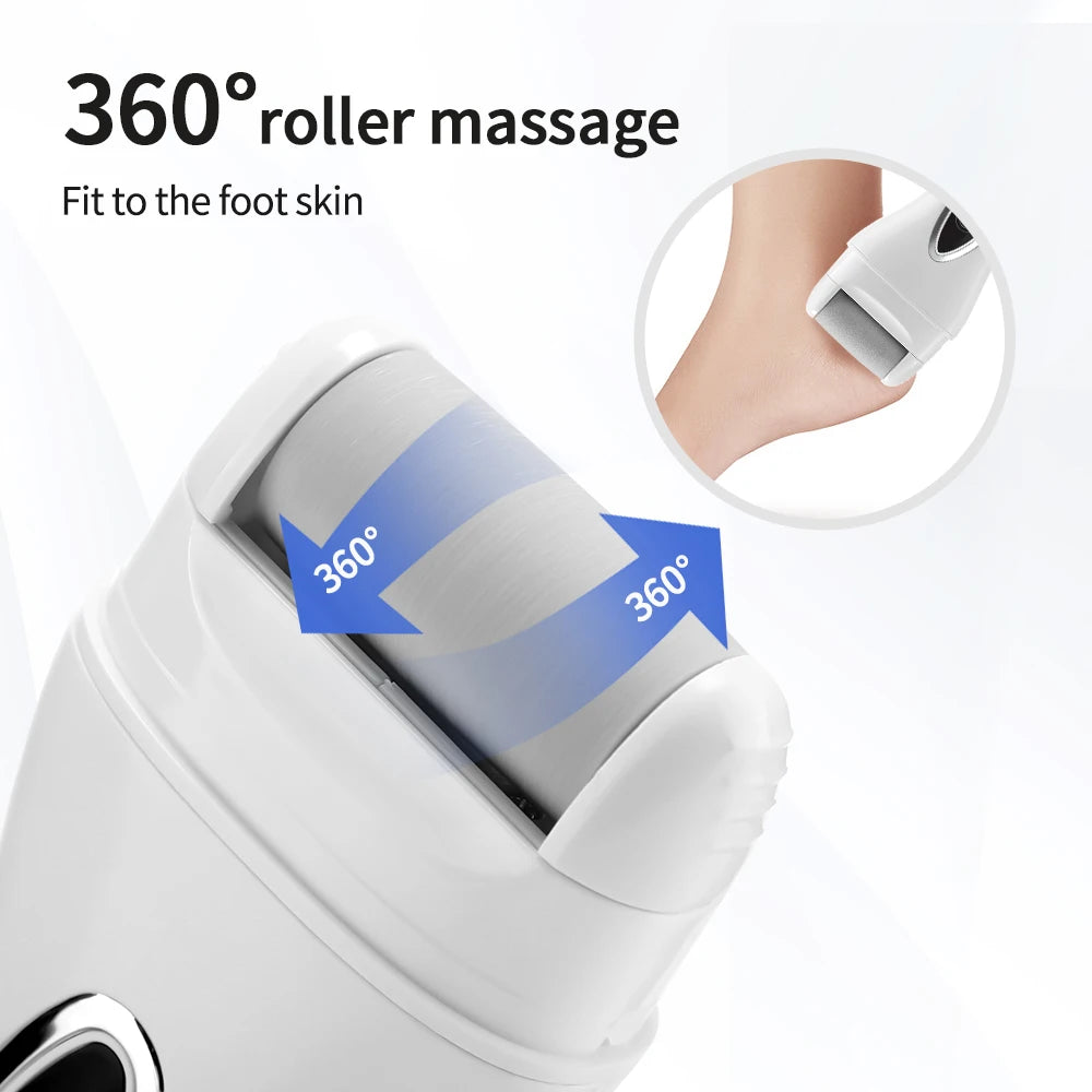 AFDEAL Rechargeable Electric Foot Callus Remover – Professional Pedicure Grinder (Standard / Simple)