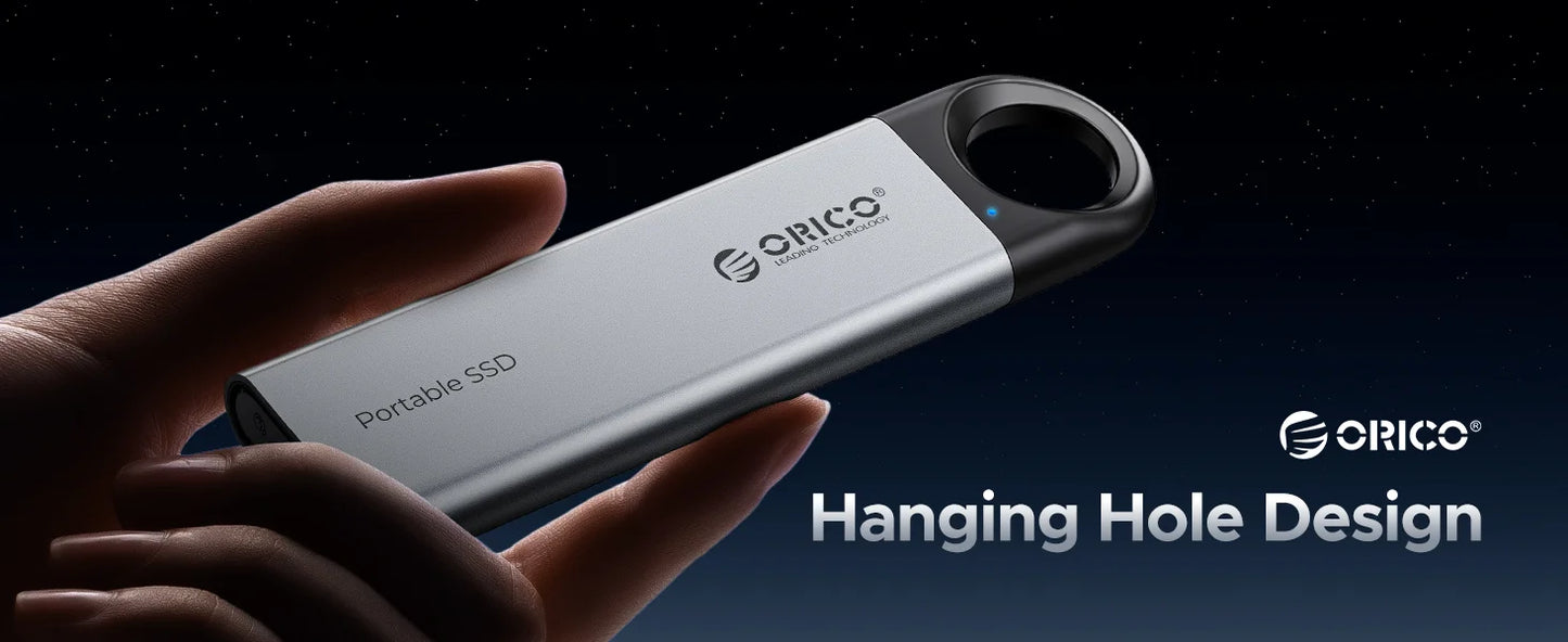 ORICO C10 / C5 USB 3.2 Portable SSD – 10Gbps High-Speed External Drive for Laptop & Desktop