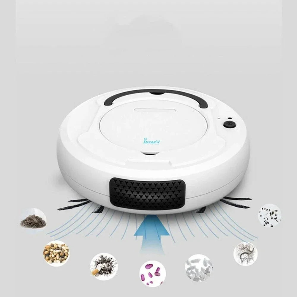 BOWAI Automatic Robot Vacuum Cleaner – Smart Dry & Wet Sweeping Robot for Home Floors