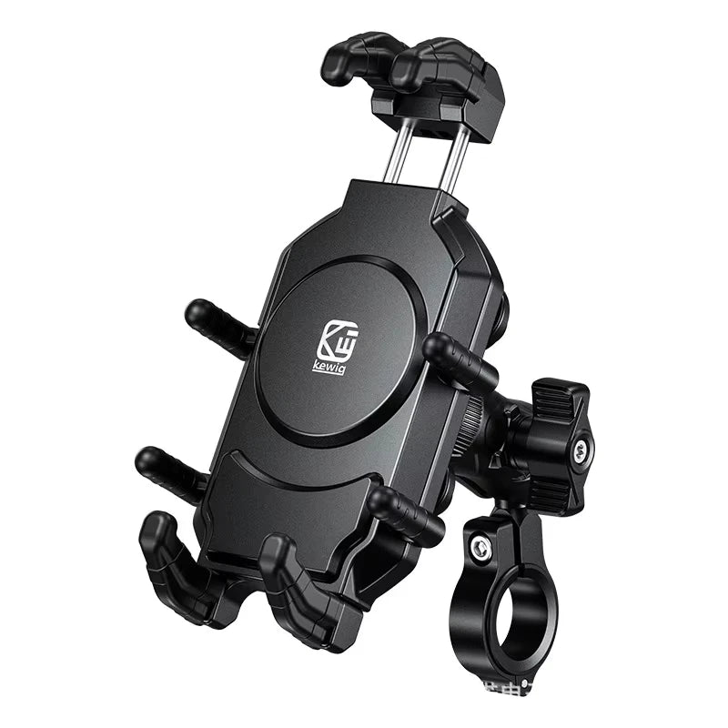 VBNM Motorcycle Phone Holder with Wireless Charging – 15W Qi + 30W USB-C PD