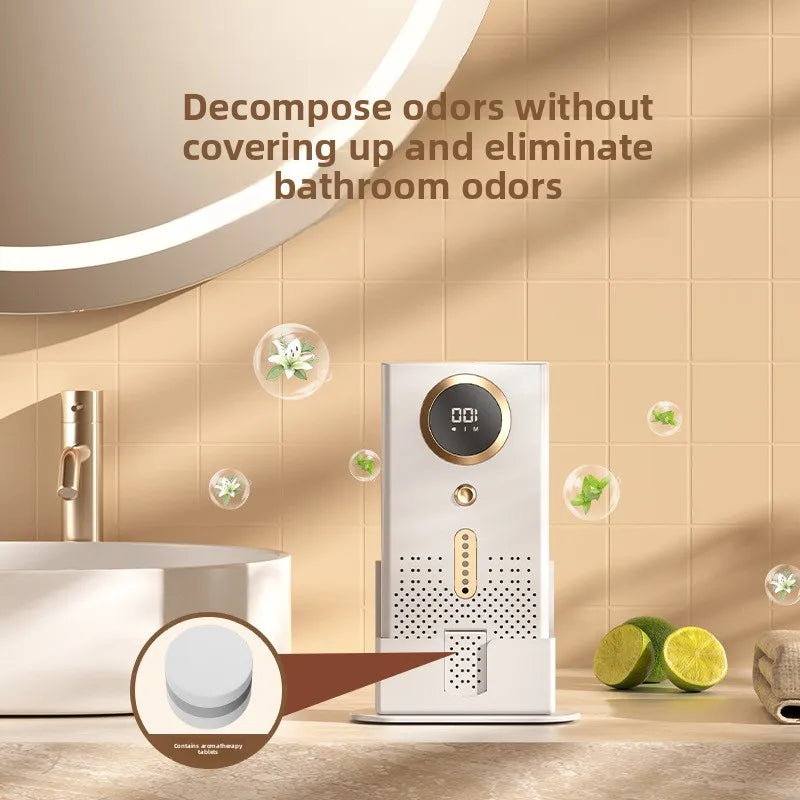 USB Car & Home Air Purifier with Ozone & Negative Ion Deodorization – Silent Touch Control (≤36dB)