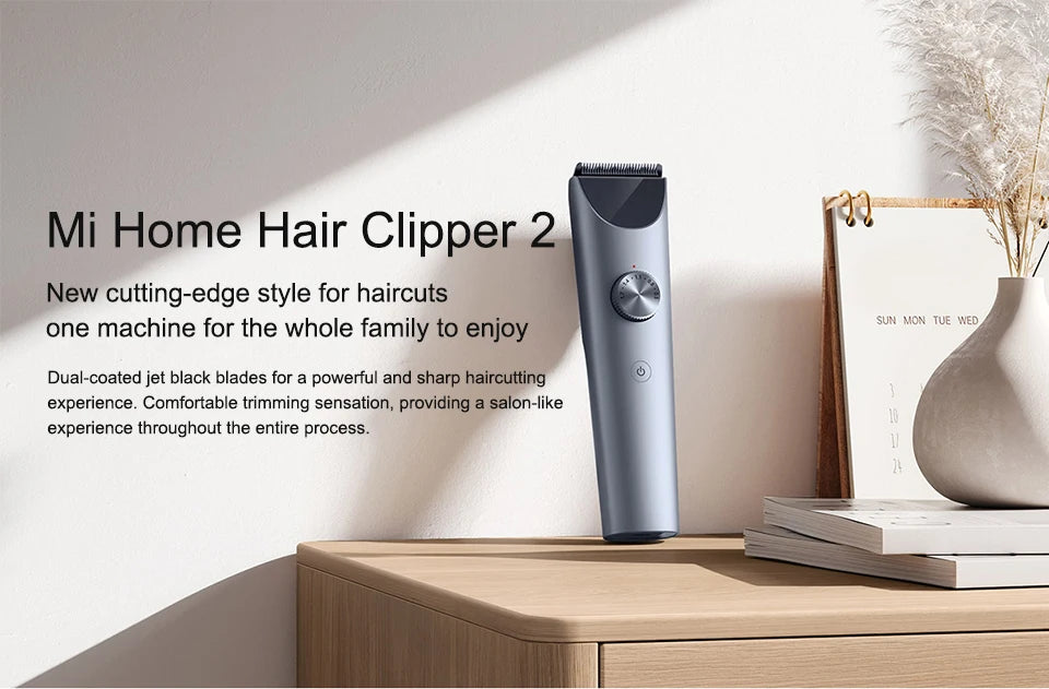 Xiaomi Hair Clipper 2 – USB-C Fast Charging, 19 Length Settings, Digital Display